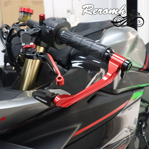 闪航适用春风250 450 675SR 450SRS 675SR-R改装手把防摔护手竞技护弓 银色 018款(赠挡杆套)