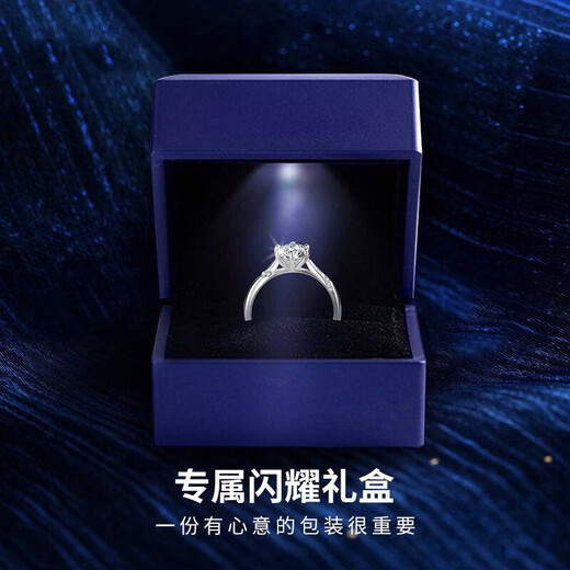 Tiriko moissanite one carat declaration of love necklace for women clavicle chain high-end light luxury silver jewelry birthday gift for women declaration of love 1 carat with certificate + light gift box