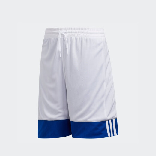 adidas男大童速干舒适双面穿篮球运动短裤儿童阿迪达斯官方DY6625 学院蓝/白 140 CM