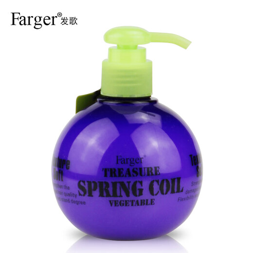 Fage Egg Elasticity Spring Conditioner for Women Moisturizing and Styling Curly Hair Gold 250mL