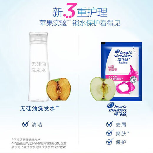 Haifeisi small bags with shampoo disposable small bags with travel package Yishen cold and portable Flushing and moisturizing 5g500 bags (full box)
