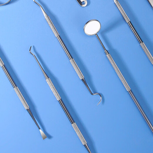 Treffen Sie den Jietr-Zahnreiniger 9-teiligen Set Oral Care Set Dental Stone Remover Tartarentfernung Zähne Reinigen Zungenbeschichtung Reinigungswerkzeug
