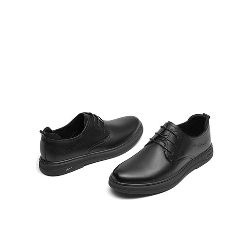 Zapatos de cuero de Dragonfly Red Shoes de cuero para hombres zapatos de cuero de estilo para hombres Zapatos de cuero para hombres British Men's Campeer Low Top Men's Shoes WTA12127 Negro (WTA12127) 41