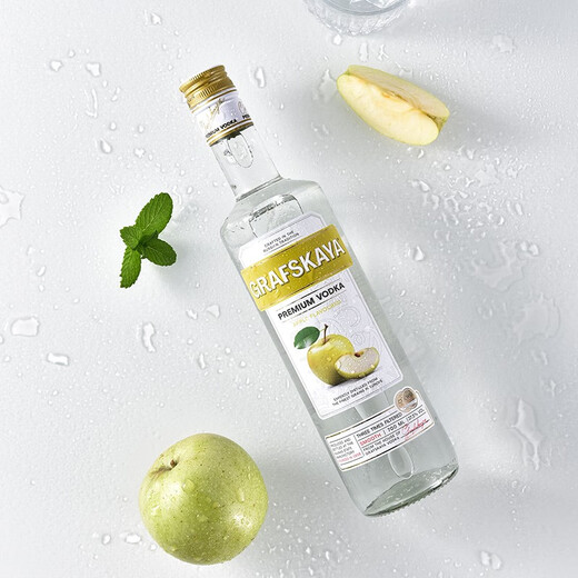 Grafskaya Wein Graff Fruchtgeschmack Wodka Cocktail Basis Wein Himbeer Apfel Pfirsich Limette Zitrus Apfelgeschmack Wodka