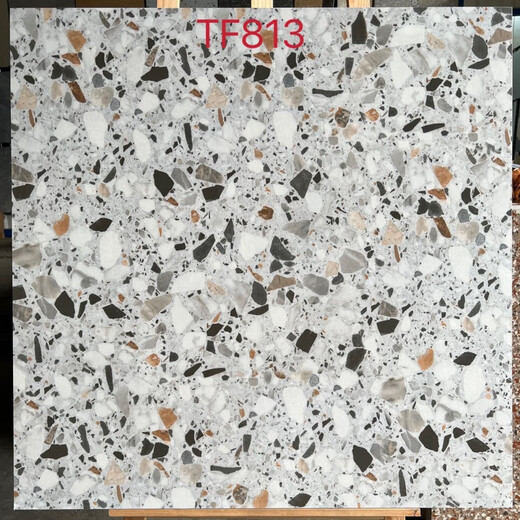 
Xushansi floor tiles terrazzo ceramic tiles 800x800 full porcelain direct sales Foshan floor tiles antique matte non-slip 9906