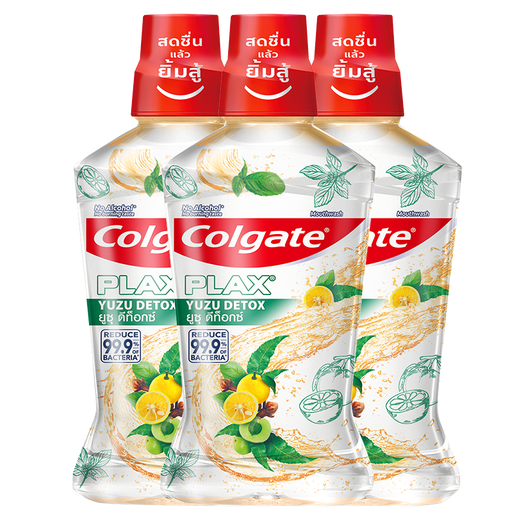 
Colgate (Colgate) [Same as Sun Yingsha] Refreshing grapefruit flavor mouthwash 1500ml fluorine essential oil mouthwash to remove bad breath