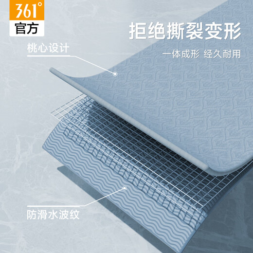 361°TPE瑜伽垫加厚加宽防滑健身垫跳操隔音减震垫子地垫家用2米*1米