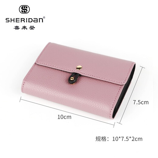 Sheridan Sheraton Kartenbeutel, modische Top-Layer-Kowide, lange Multi-Karten-Gutschein-Brieftasche, große Kapazitätsmodik-Clip-Kartenabdeckung, Blau