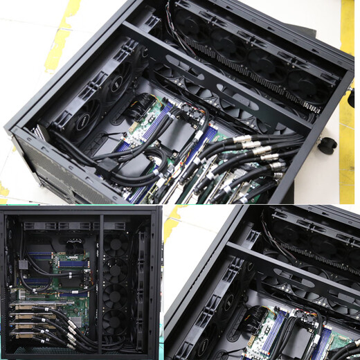 IPCSTAR一体式服务器CPU水冷散热器9754双路工作站液冷420Intel至强8468 420|双路4677[至强8400]