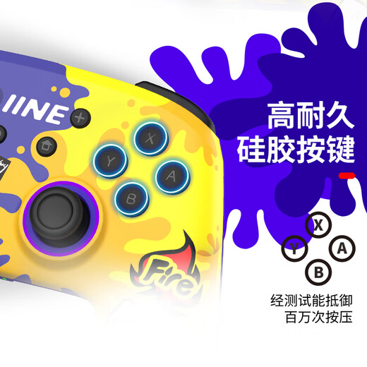 Good Value Switch Controller OLED Bluetooth Wireless Controller Pro Wak-up Game Controller Videospiel-Controller NS Wireless Controller Squirter 3 Blue L695