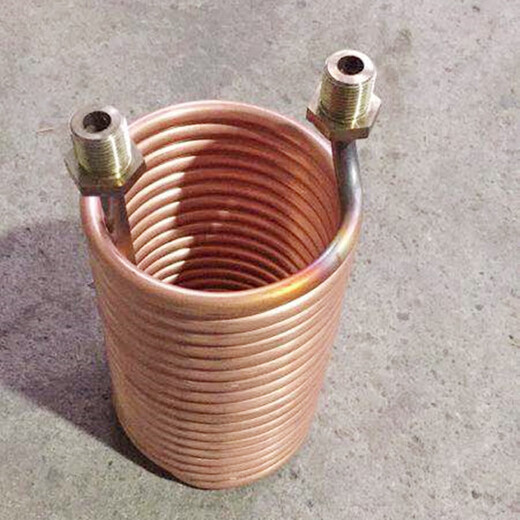 Copper coil custom non-standard spiral spring copper tube cooling cycle condensation pipe steam chiller heat exchanger 16*1