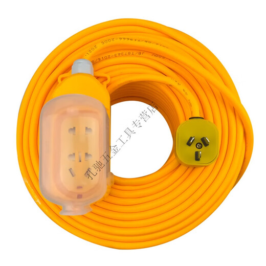 SHANTOU LINCUN TIPLE CON CIENTO CON CABLE NACIONAL CORE SEGUNDO CORE 15254 Cable cuadrado Tendón de alambre de alambre suave Cable de extensión Cable de vaina impermeable Cable amarillo 1.5 cuadrados 10 metros
