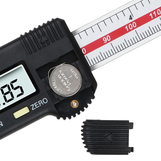 Three-volume inner groove digital display vernier caliper 10-150mm cutter head inner hole inner circle stainless steel outer groove JD047 0-200mm (outer groove)