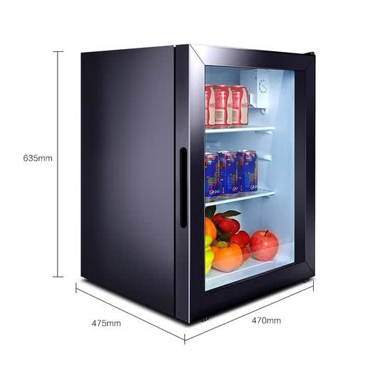 MeiLing 79/108 Eisbar Barschrank Haushaltskühlung und -konservierung Hotel Mini-Kühlschrank Glasvitrine Kosmetik Muttermilchkühlschrank Eingebettete Eisbar SC-79L Empfehlung des Global Refrigeration Office