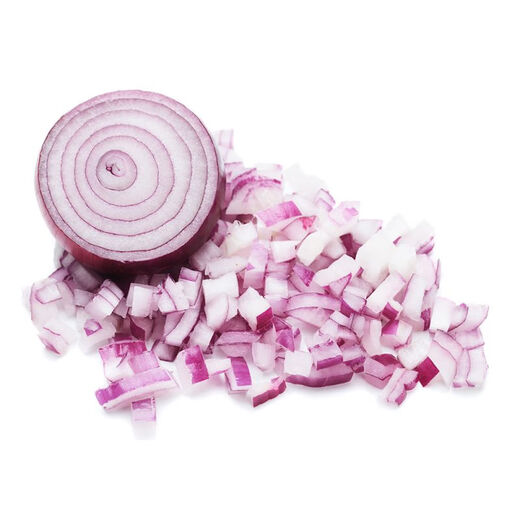 Organic red onion 400g