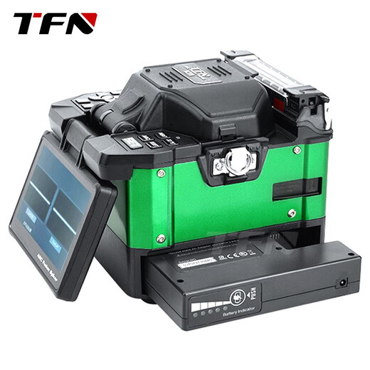 TFN Faser-Spleißmaschine Fate M3 Touchscreen Hot Schmelzmaschinenfaser Schmelzmaschine Vollautomatisch 50 km Hauptlinie Drei-in-Eins-Fixture-Trunk-Maschine M3 Faser Spleißmaschine Fremde (optionale englische, französische, japanische, russische, koreanische und thailändische Sprachen)