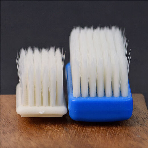 MiU Se Wenwan Nano Brush Soft and Hard Bristle Diamond Walnut Olive Kernel Brush Bodhi Seed Pulp Cleaning Anti-Alkali Tool Large 7 rows of Nano Brushes 1 soft bristles + 1 hard bristles + crochet hook A16-310