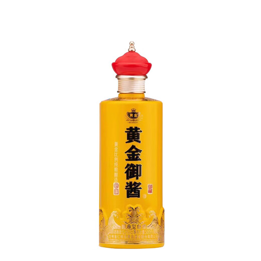 Salsa dorada vino guizhou salsa con sabor a licor de alta calidad botella individual 53 grados 500ml 1 botella de salsa dorada yucai