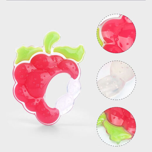 Zixi Baby Teething Gel, Mushroom Bite, Baby Teeth Gel, Manhattan Hand Ball Toy, Silicone Boilable, Bite Bite