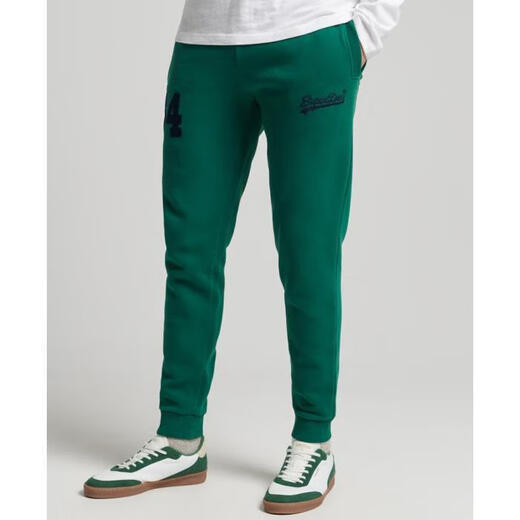 Superdry extremely dry men's sweatpants are comfortable and breathable spring and autumn sports and leisure fashion trend A1061914600213 Emerald Green S