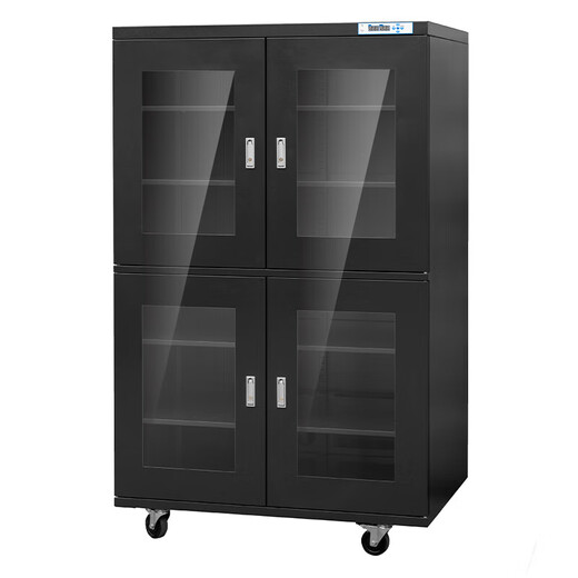 中消消防工业电子防潮柜IC芯片半导体防潮箱智能除湿柜低湿干燥柜氮气柜 728L【黑色】 除湿范围FCM（20%-60%）