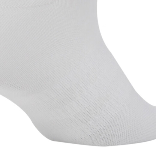 阿迪达斯（adidas）袜子运动袜男袜女袜中筒船袜休闲袜吸汗透气棉袜跑步纯色三双装 DZ9435/三双装/白色 4346（L）