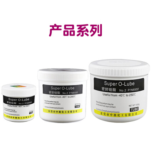 Waterproof silicone oil transparent semi-solid silicone grease high temperature and high pressure insulation sealing grease O ring lubricant 6502 10g