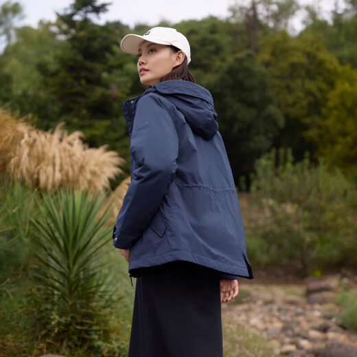 AIGLE Ai Khmer clothing MTD windproof, rainproof and breathable waist waist fishtail hem for women to keep warm