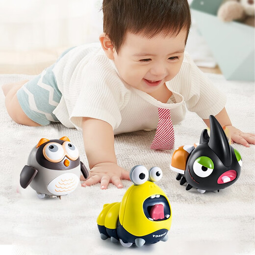 
ZF children's swing electric small animals can move simulated toys baby 0-2 years old early education boys and girls babies rocking caterpillar 9903 2 sections No. 7 battery + screwdriver