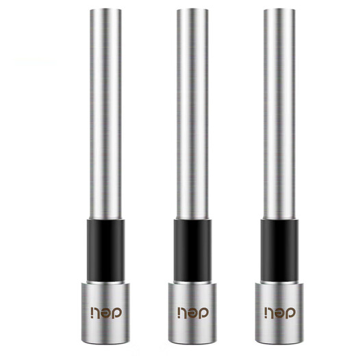 得力(deli)3847 财务装订机专用透明装订铆管Φ4.8mm*500mm 100支/盒装 3881/14650适配钻刀
