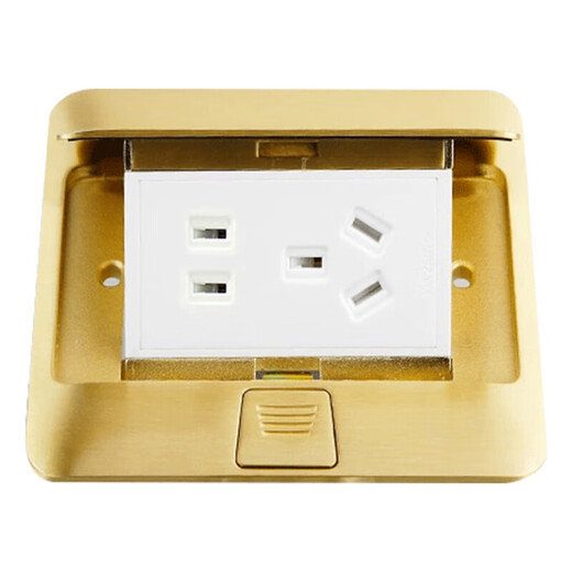 Schneider Electric Five-hole floor plug-in with damping pop-up floor Floor socket copper (excluding bottom box) E226C10U