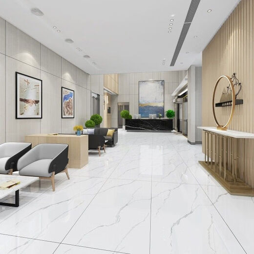 Foshan, Guangdong, Guangdong, baldosas de mármol 600x1200 Living Soom Flay Tiles Milky White Bathing Baño de pared White 600*1200