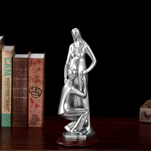 IGIFTFIRE Pregnant Women Valentine's Day Gift Birthday Gift for Wife's Girlfriend's Boyfriend's Wedding Anniversary Pregnancy Customized Ornaments 15934 Copper + Engraving + Pregnant