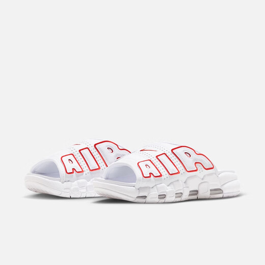 耐克（NIKE）女鞋 新款AIR MORE UPTEMPO舒适时尚运动休闲一字拖鞋FD9885-100 FD9885-100 38
