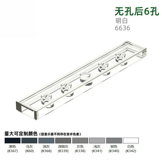 Xunmeng MOC Kleinpartikel-Bausteinzubehör Haushaltsteile 6636 kompatibel 1x6 Lichtpaneel verstehen