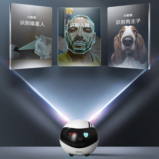 enabotEBO Air机器人可移动监控摄像头老人小孩宠物AI智能玩伴陪伴机器人 EBO Air【64G内存】