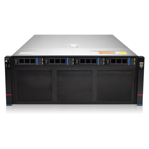 Chu Fei Xeon 3rd Generation 8-card RTX4090 deep learning GPU server Eight-channel H100/A6000 graphics card 671b DeepSeek artificial intelligence workstation host 256G memory + L40 48G*8 Dual-channel 8368Q 76-core 152 threads