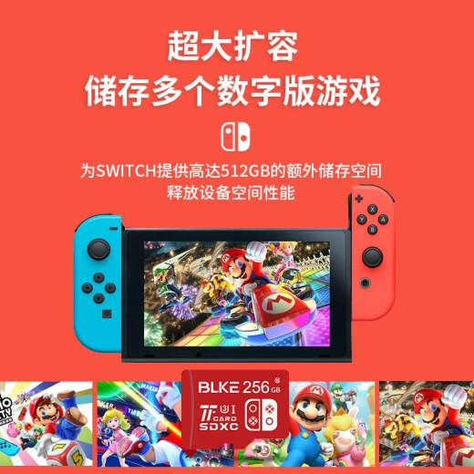 BLKE Nintendo switch memory card Japanese version/National Bank special high-speed TF card microSD card NS game console Lite memory card Nintendo switch special memory card (limited edition) 1TB
