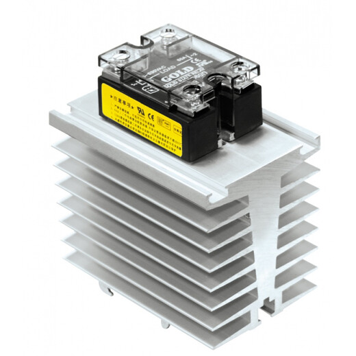 Huilide Customized GOLD Single-Phase 40A Solid State Relay DC Control AC 220V Solid State Relay SAP4840D