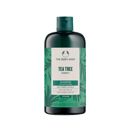 美体小铺（The Body Shop）茶树洗发水400ml蓬松控油 清爽洁净洗头膏