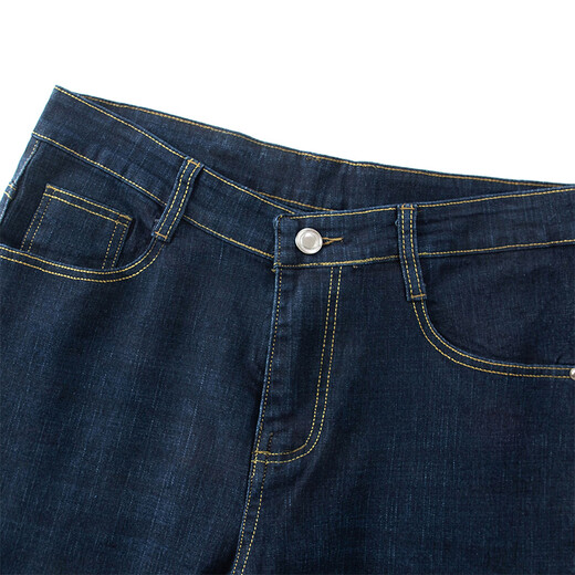 Woodpecker (TUCANO) denim shorts men's summer thin casual straight business men's breathable five-point pants light blue 33