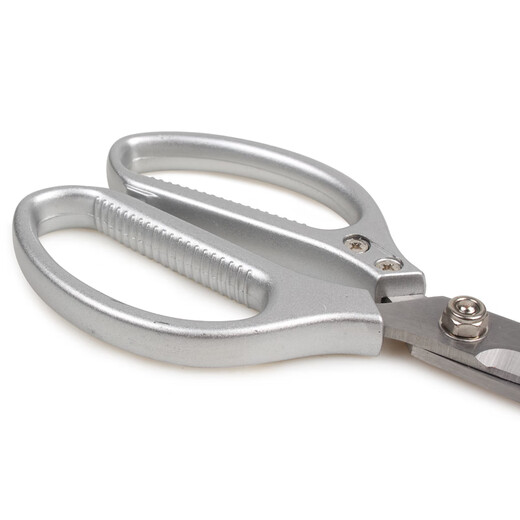 鰰Fukuoka Tools Industrial Grade Scissors Powerful Stainless Steel Scissors Sharp and Durable Kitchen Household Chicken Bone Scissors