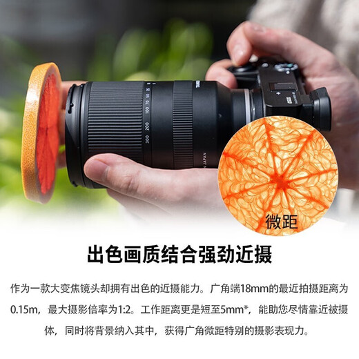 Tamron 18-300mm F3.5-6.3 B061 half-frame mirrorless zoom lens, portrait, landscape, travel and street photography, Nikon Z mount, official standard (with main picture as a bonus)