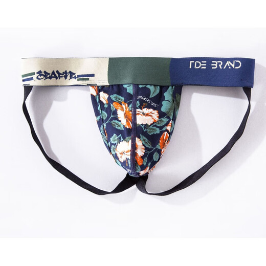 ROSELEX confidential delivery men's sexy underwear sexy low-waist cotton comfortable double thong sexy underwear L T1