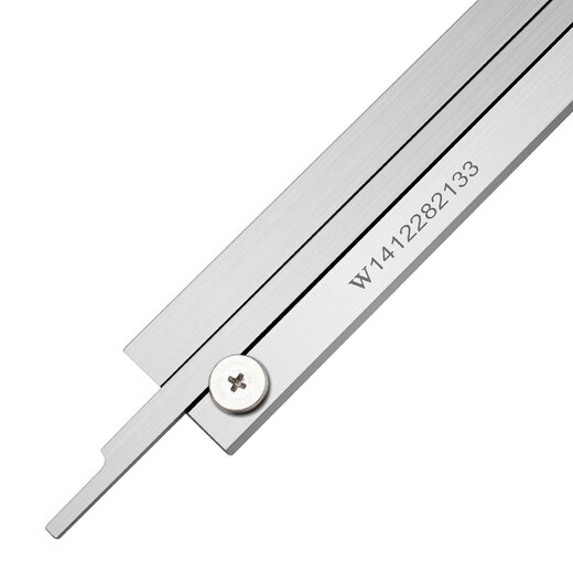 Three-quantity closed four-purpose vernier caliper oil mark line card 0-150mm high-precision stainless steel vernier caliper JDD04 stainless steel (integrated pusher) 0-150mm