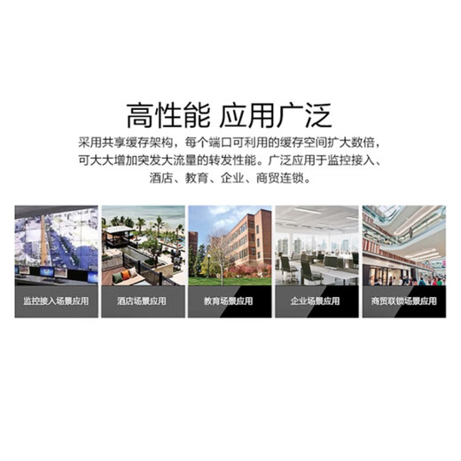 华三（H3C） 企业级万兆交换机 三层网管型核心汇聚SFP光纤口划分VLAN以太网网络交换器 S6520-24S-SI 24口万兆光 应用于万兆到桌面或中小企业网络的核心