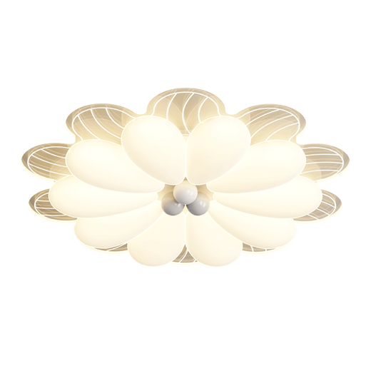 
Chumeng master bedroom lamp cream style simple modern creative light luxury Nordic 2025 new warm full spectrum ceiling light YH826 acrylic + white + full spectrum + 56W three-color light change