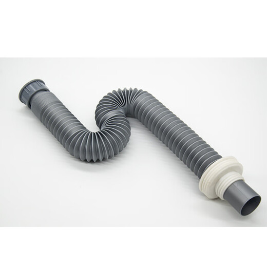 ISE kitchen waste disposer sewer pipe, anti-odor, anti-backflow, anti-odor, anti-reflux single and double-slot sink sewer pipe, single-slot single sewer pipe