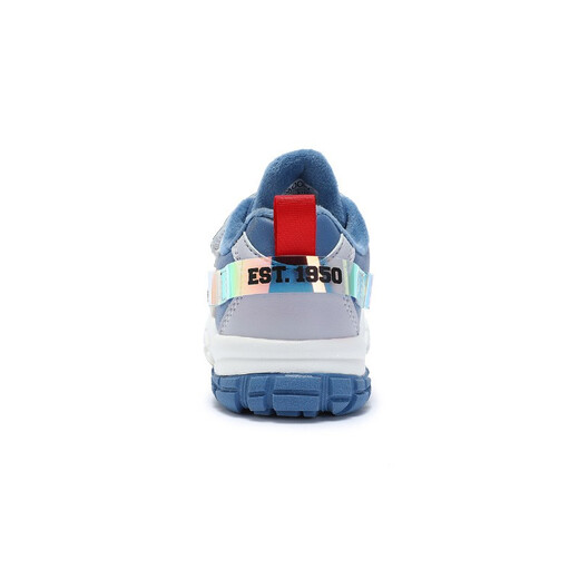 SNOOPY Snoopy children's shoes boys' sports shoes winter second cotton warm cotton shoes children's fashion casual shoes 3058 blue 25