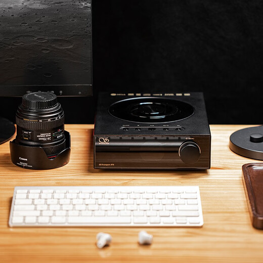 SHANLING ET3 CD player HIFI fever-grade pure CD desktop turntable disc player high-quality Bluetooth top-opening ET3 black